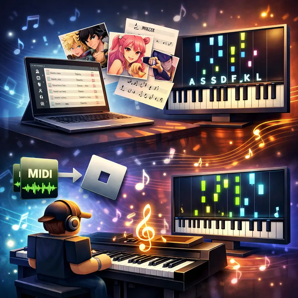 What is VPsheet? - Roblox Piano Sheets