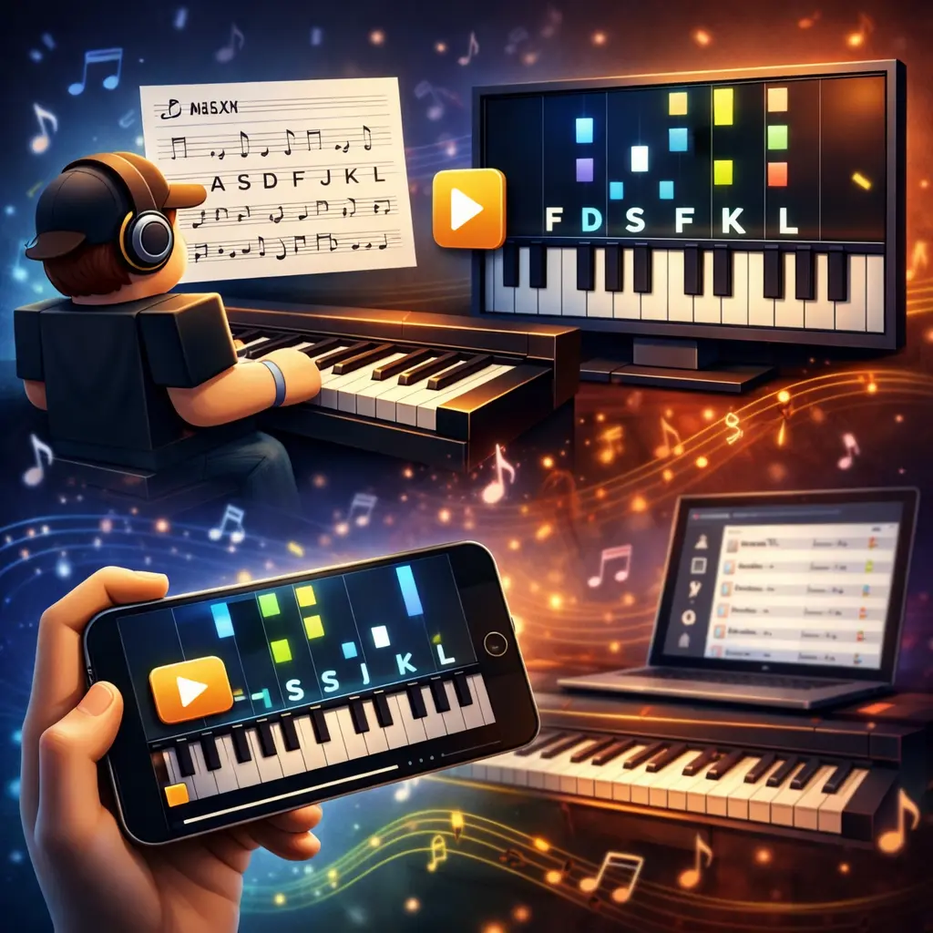 Beginner Friendly - Roblox Piano Sheets